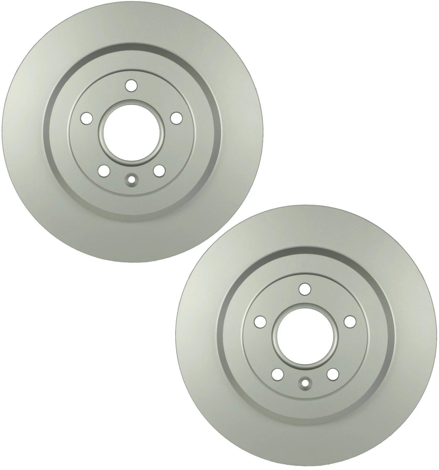 2X Bosch QuietCast Rear Brake Disc Rotors for Ford Lincoln Mercury