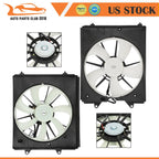 Set of 2 Cooling Fans for Honda Odyssey (2011–2017)