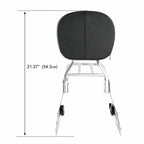 Sissy Bar Backrest Luggage Rack for Harley Sportster 883 1200 (2004–2022)