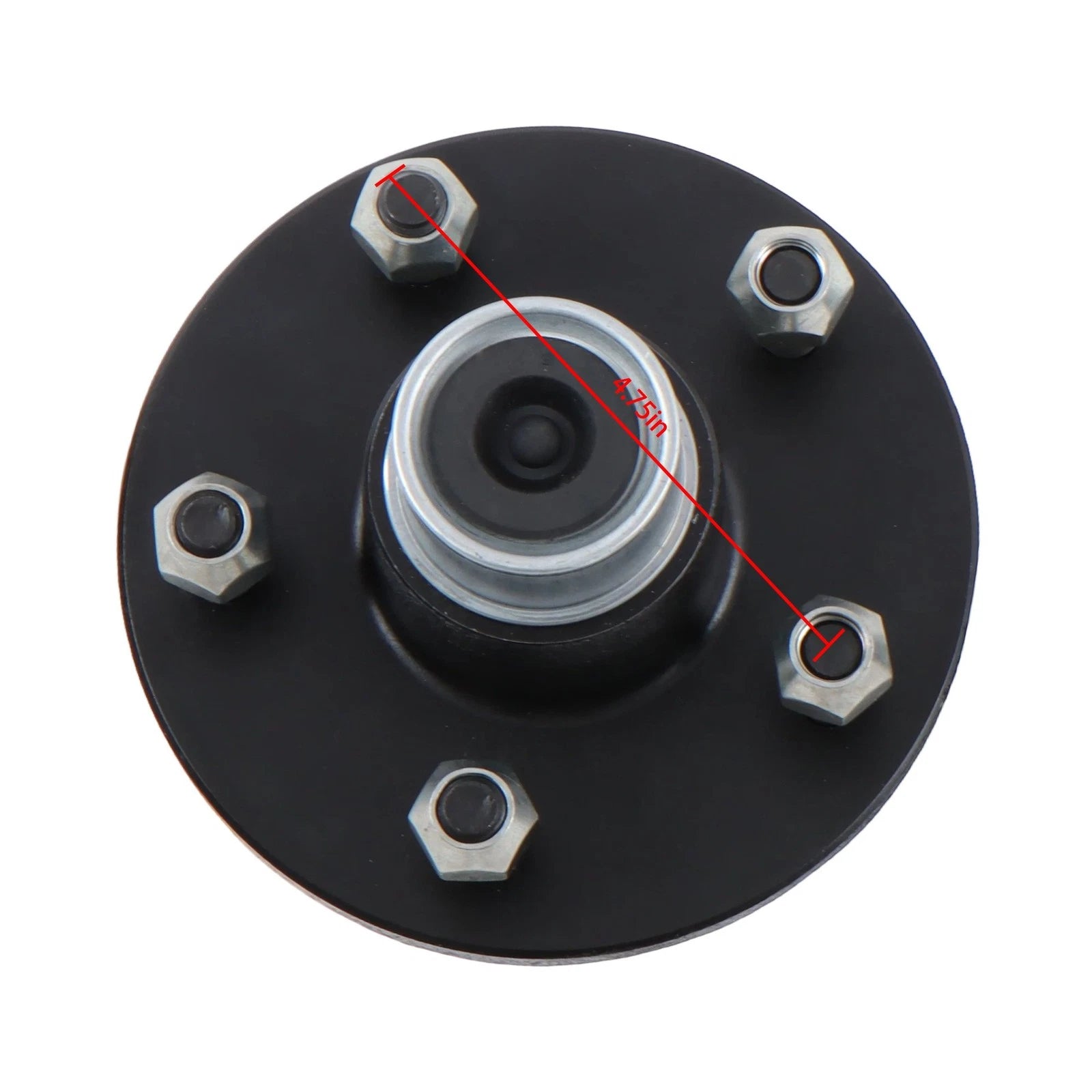 Trailer Hub Kit for 5 on 4.75" Spindle (Pre-Assembled)