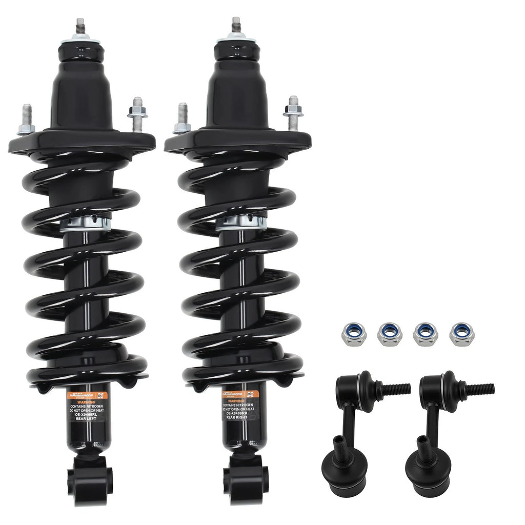 Set of 4 Rear Struts Coil Spring Sway Bar for Honda CR-V (2007–2011)