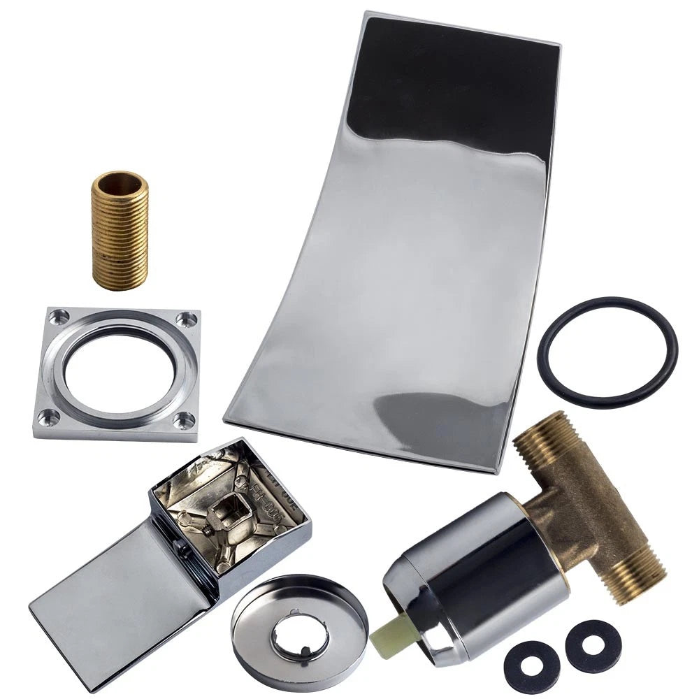 Wall Mount Bathroom Faucet for Lavatory Sink (Lead-Free)