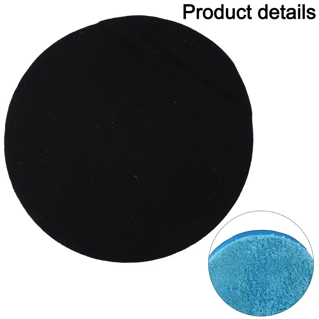 6 Inch Car Microfiber Buff Sponge Polishing Plated Pads for Rotary DA Polishers