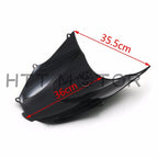 Double Bubble Windscreen for Kawasaki Ninja ZX9R (2000–2005) Black