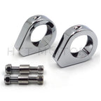 Turn Signal Mount Bracket for Harley (49mm Fork Relocation Clamps)