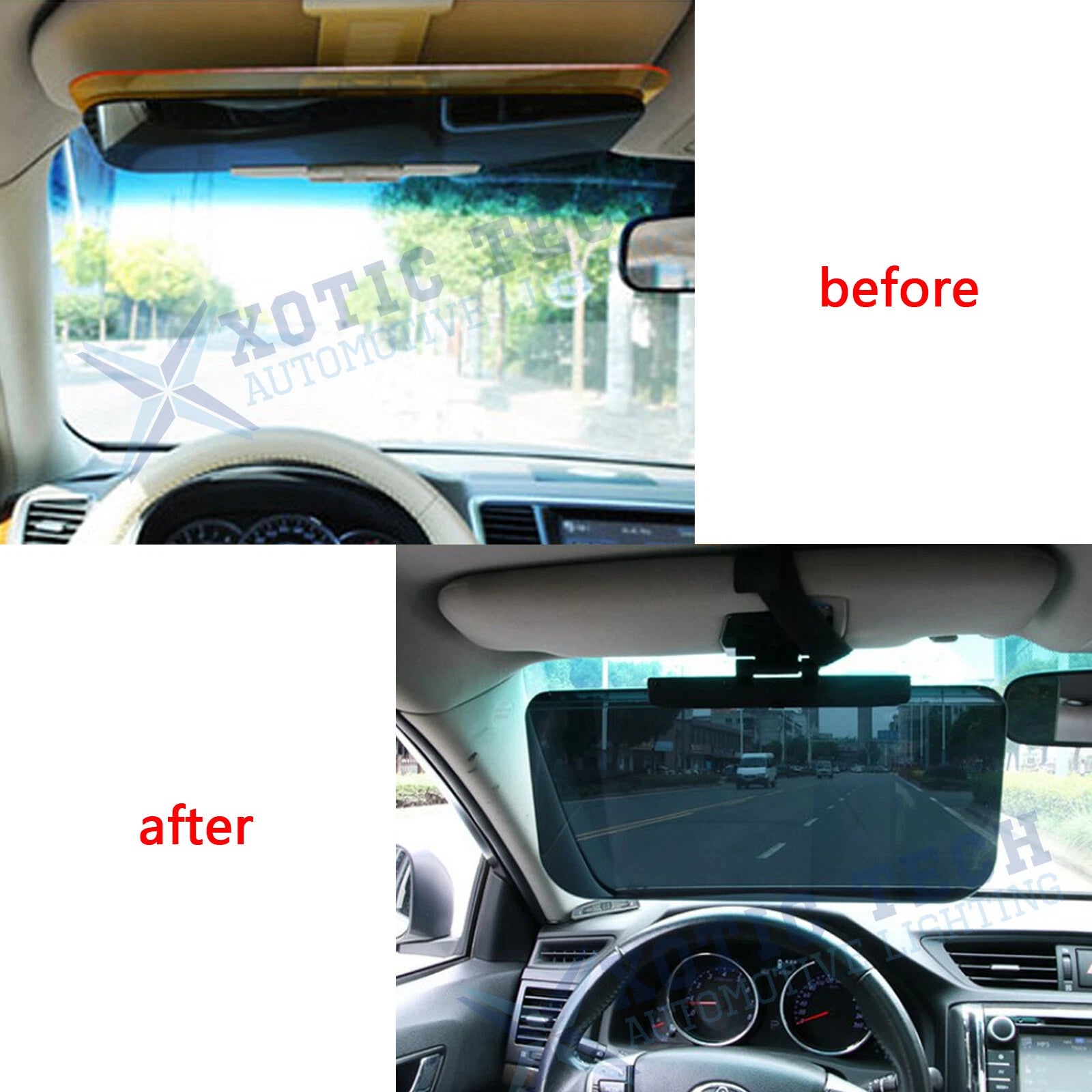 Anti-Glare Night Sun Visor for Honda (2016-2024)