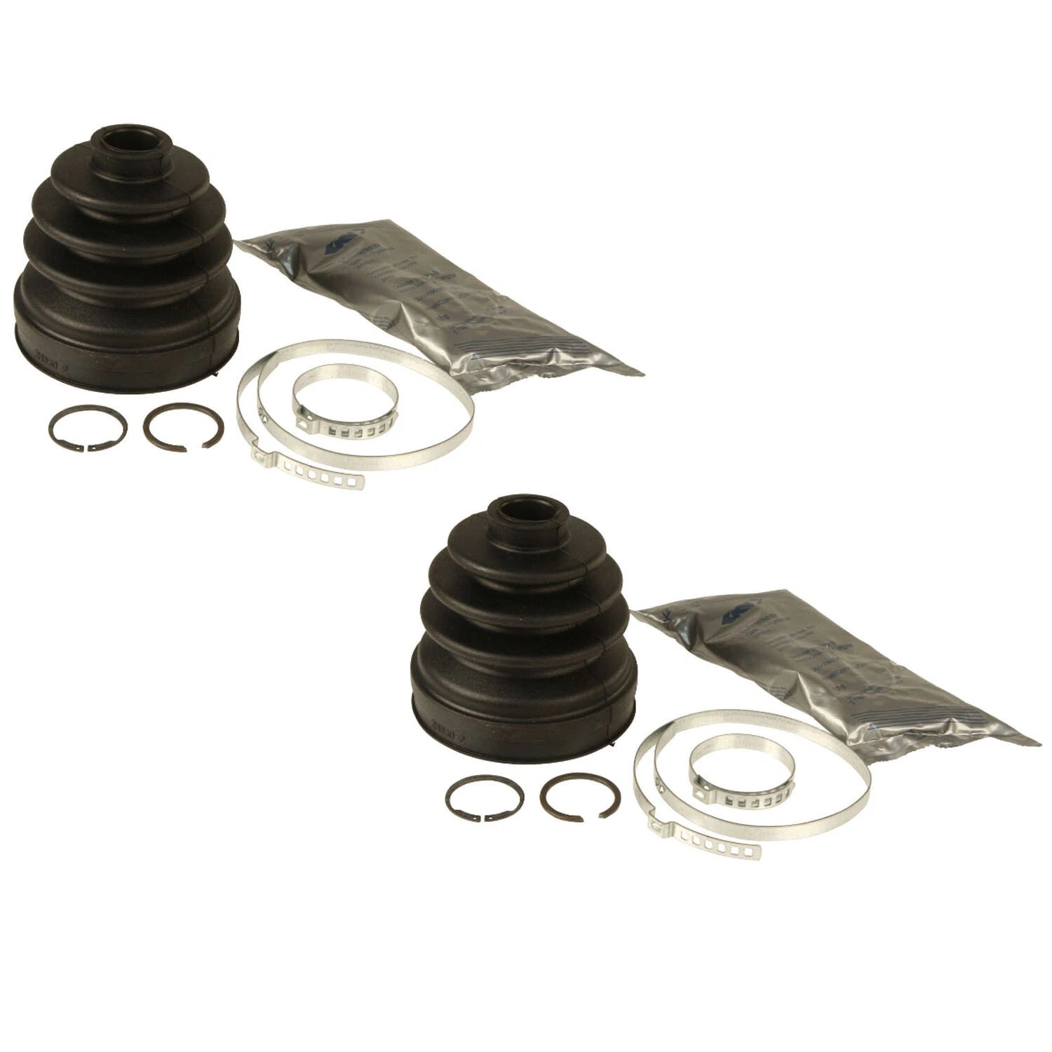 Set of 2 Front Inner CV Joint Boot Kits 305121 for Audi A4 VW Beetle (–)