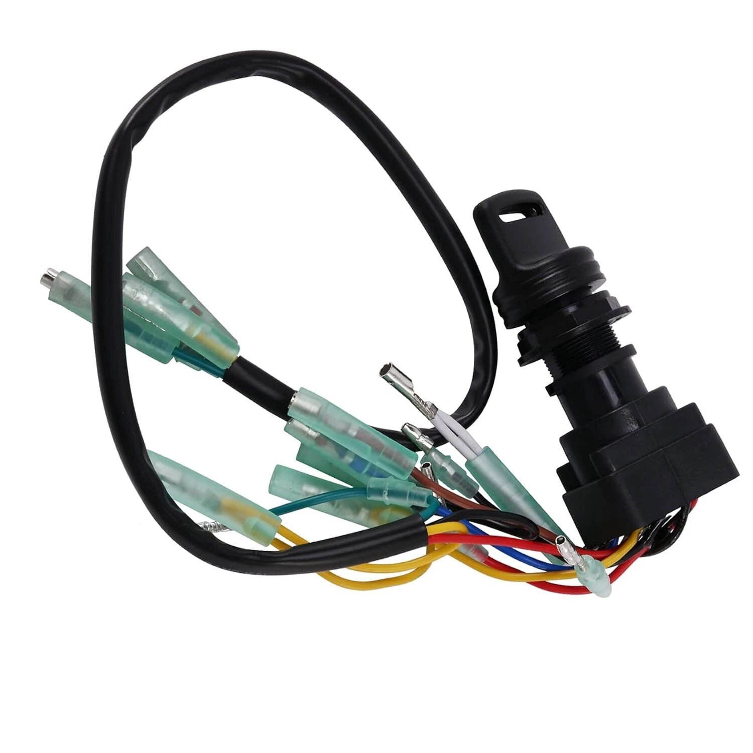 Ignition Switch Key Assembly for Outboard Motor Control Box (703-82510-45-00, MP51040)