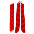 Front Rear Door Handle Cover Trim Red for Volkswagen Passat B5 (2001–2005) RHD