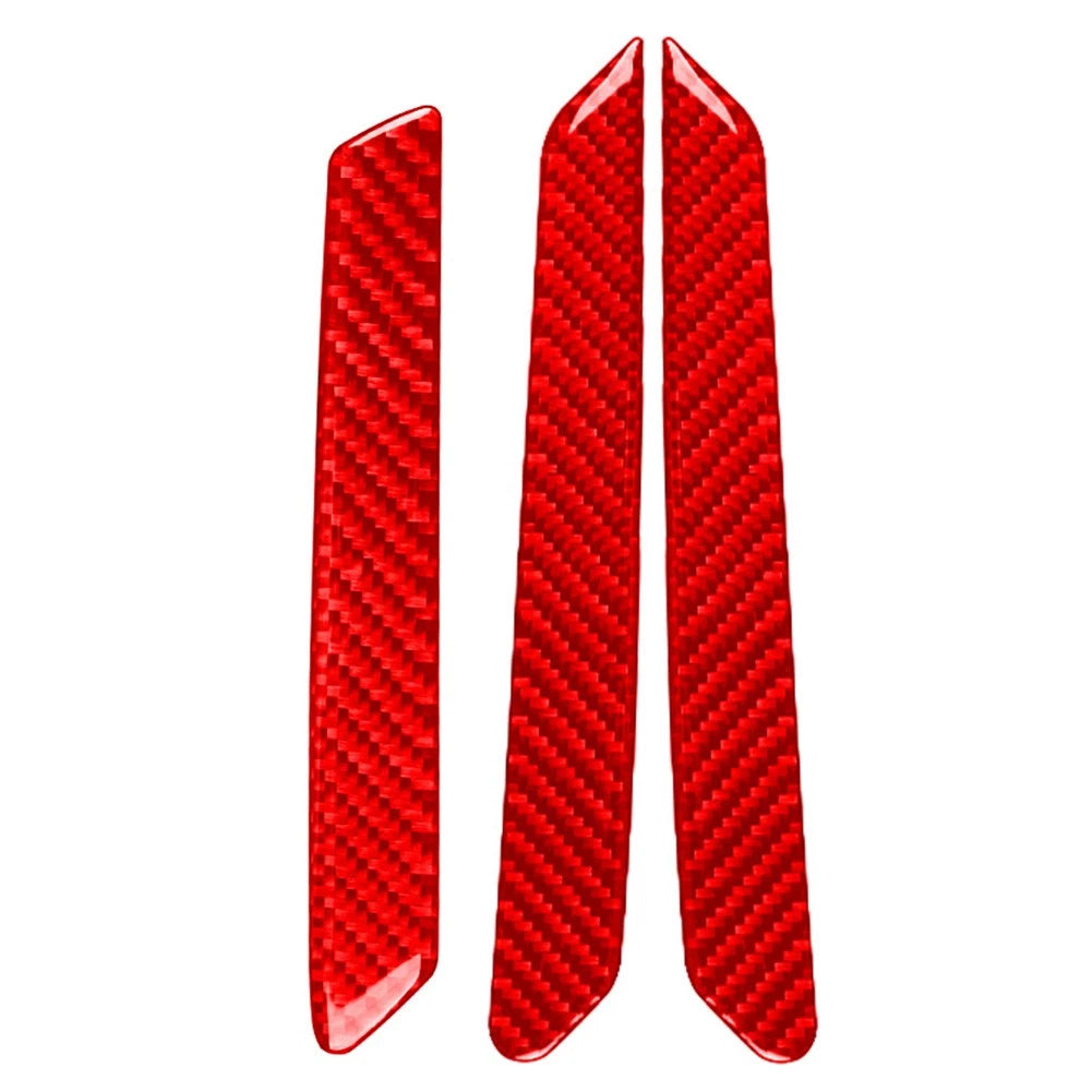 Front Rear Door Handle Cover Trim Red for Volkswagen Passat B5 (2001–2005) RHD