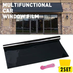 Set of 2 3M Window Film Tint 20" x 10ft VLT 0.05 for Car/Home Glass