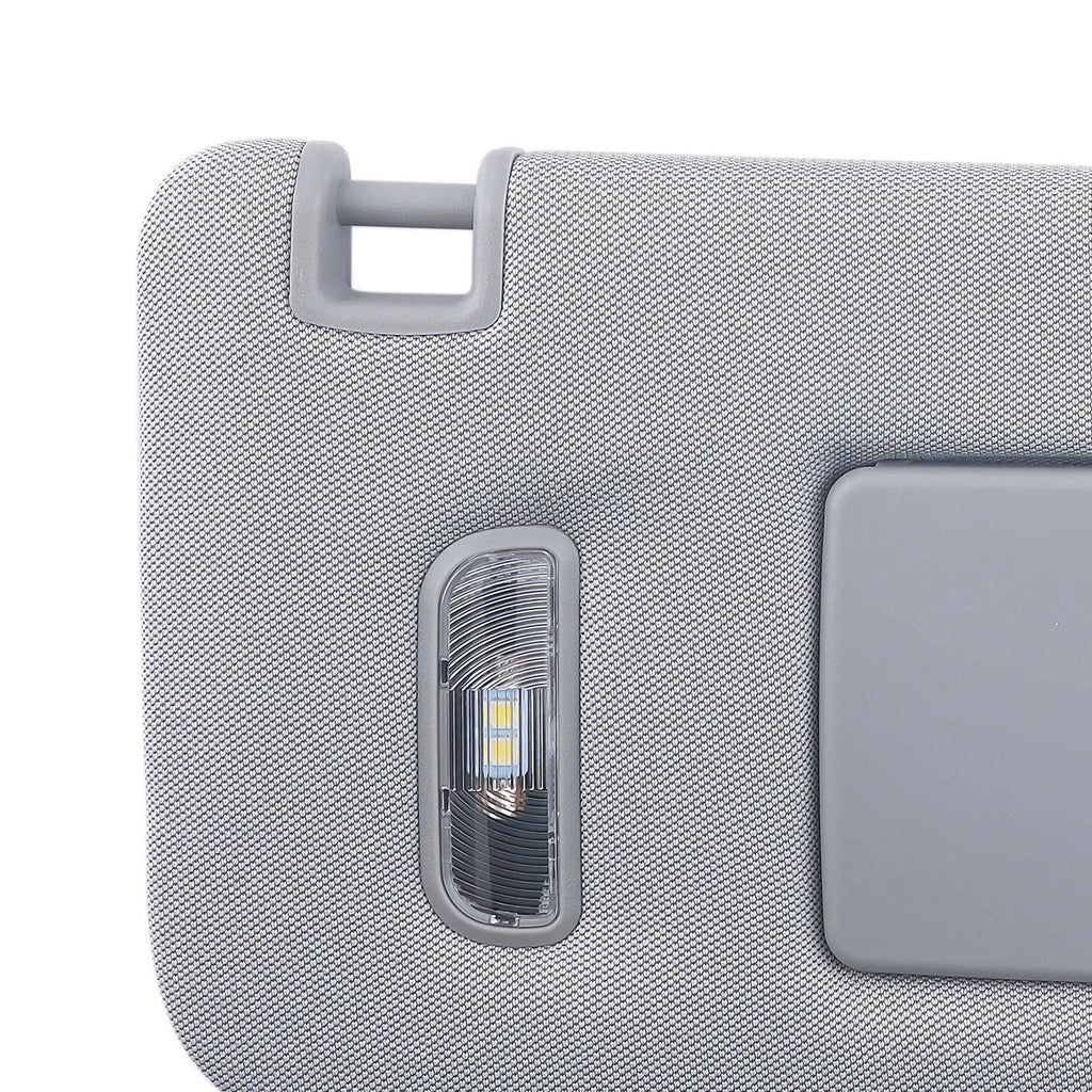 Sun Visor Set for Chevrolet Silverado (2015-2019) Gray Left Right