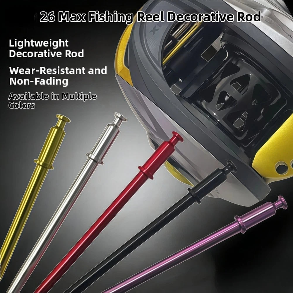 Lightweight Aluminum Twists Sleeve Rod for Abu MAX B6P6 (2016–2023)