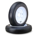 2 WANDA Trailer Tire Wheel Assembly 4.80-12 6-Ply C 79M for Trailer (N/A)
