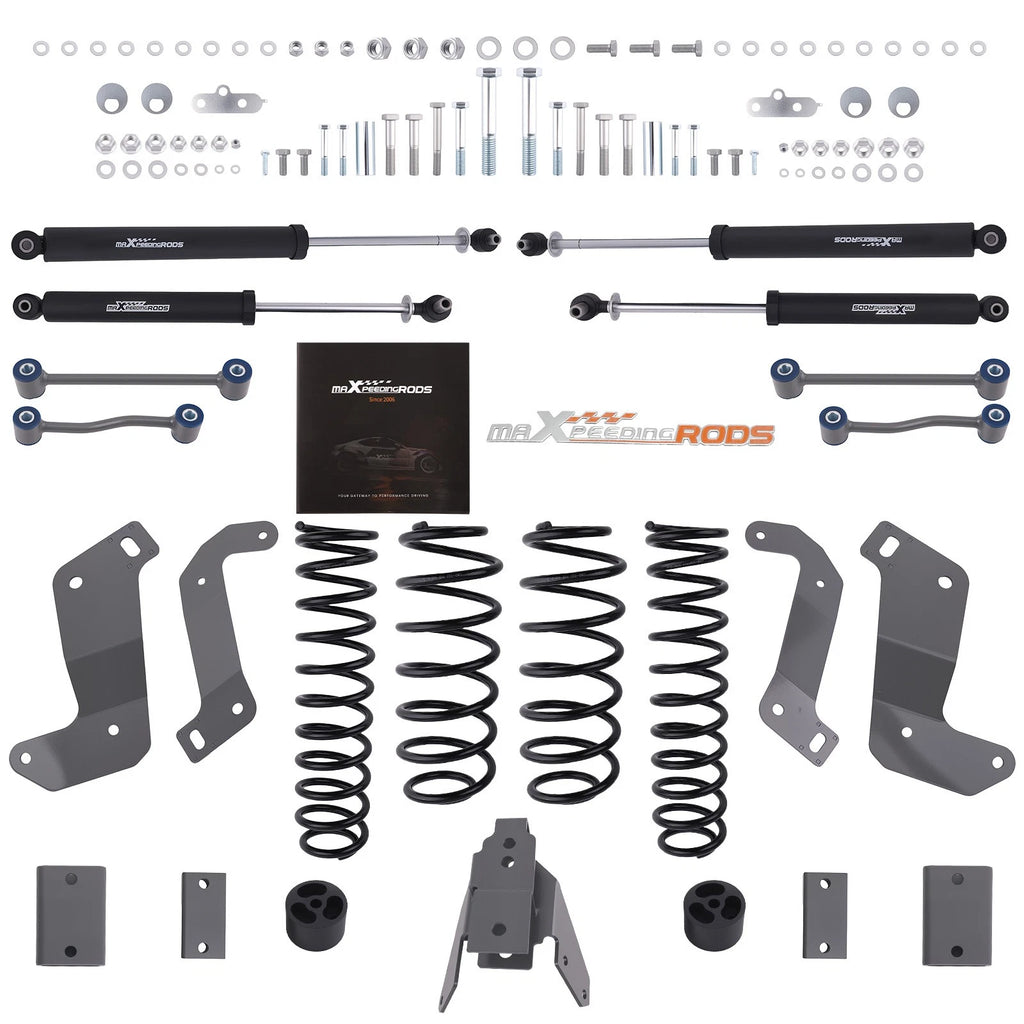 3.5" Suspension Lift Kit with Shocks for Jeep Wrangler JL Unlimited (2018–2023)