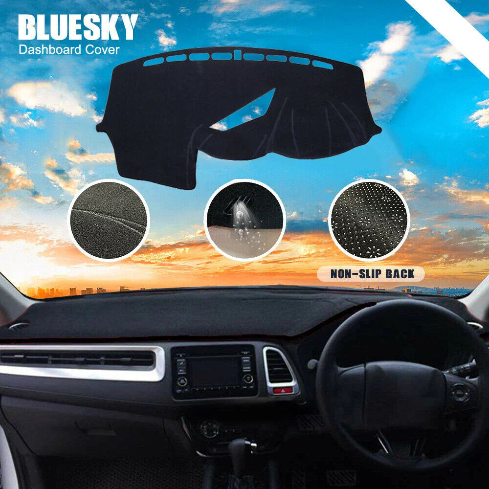 Non-Slip Dash Mat Cover for Ford Focus RS (2012-2018) Black