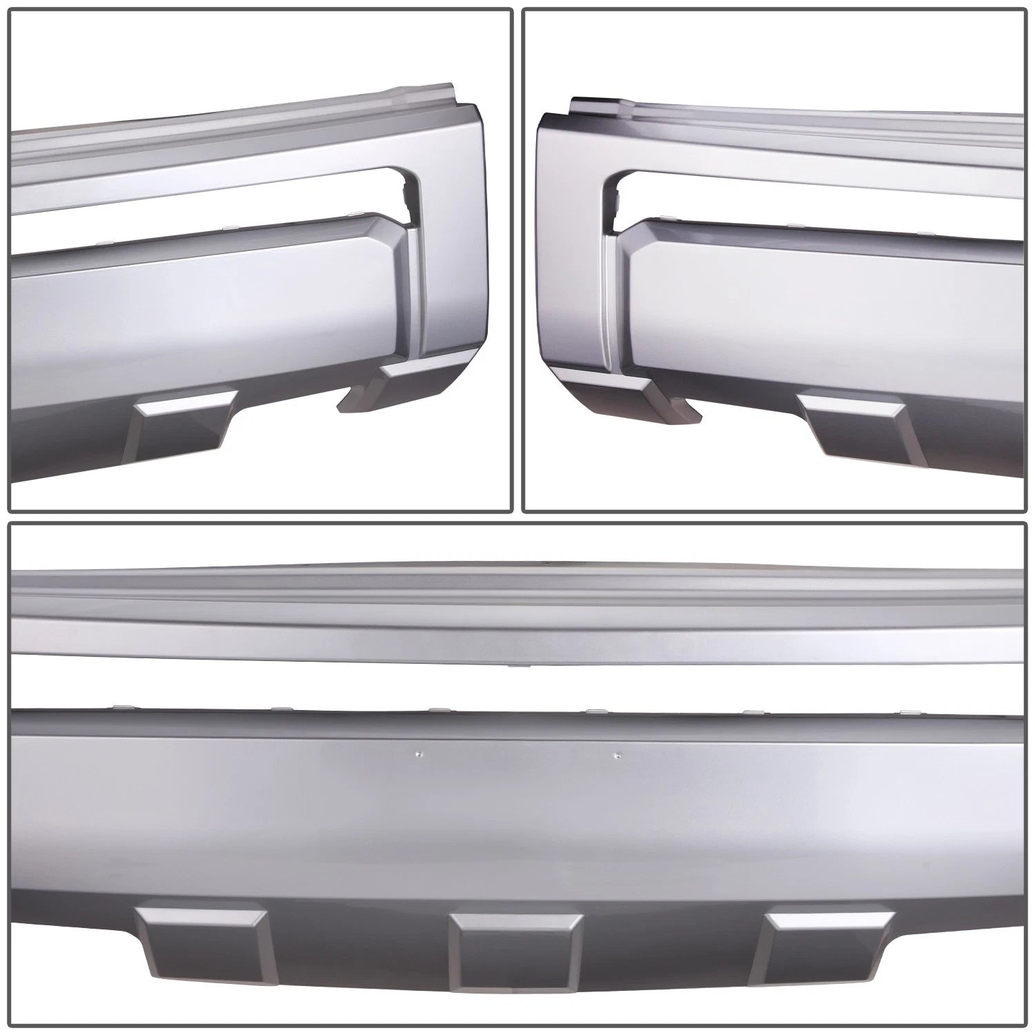 Front Bumper Cover for Toyota Tundra (2014–2021) Black Polypropylene