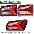LED Tail Light Lamp for Chevy Malibu (2019–2022) Outer Passenger Side