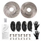 Set of 4 Front Brake Rotors and Pads for Honda Accord (1998–2002) S31243 D465A