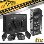 6X 4WD Selector, Steering Wheel & Headlight Switch for Cadillac Chevy 