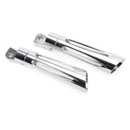 2X Racing Foot Pegs Pedal for FXSB/SE FXS FXCW/C XL 1200N/1200T (Chrome)