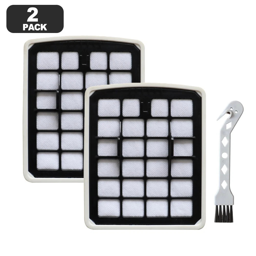 HEPA Sponge Filter Kit for Home Cleaning (Includes Cleaning Brush)