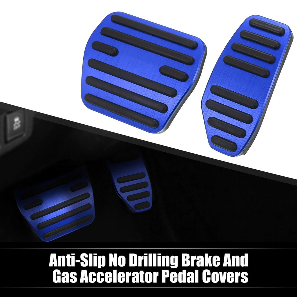 Set of 2 Anti Slip Brake and Gas Pedal Covers for Nissan Kicks (2017–2023)