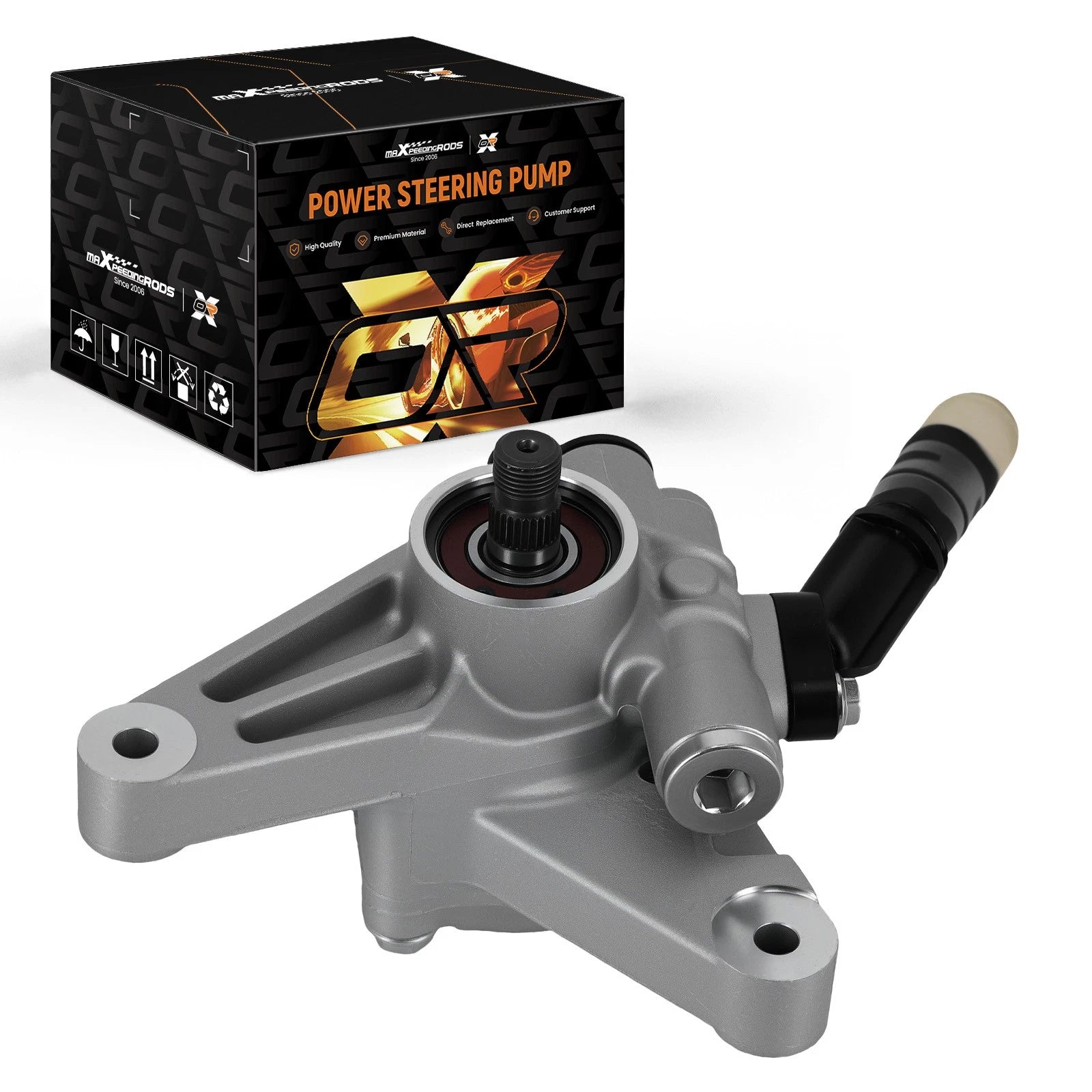 Power Steering Pump for Honda Accord Crosstour Pilot 3.5L V6 (2009–2012)