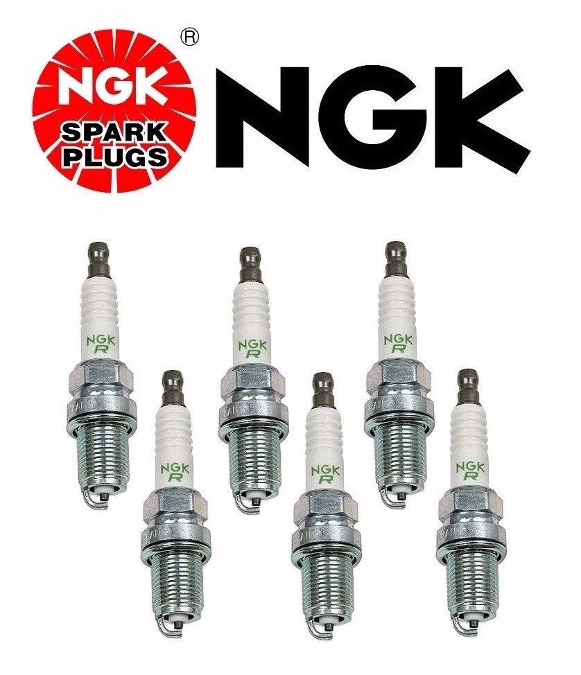6X NGK BKR5E-11 V-Power Copper Spark Plugs for (Made in Japan)
