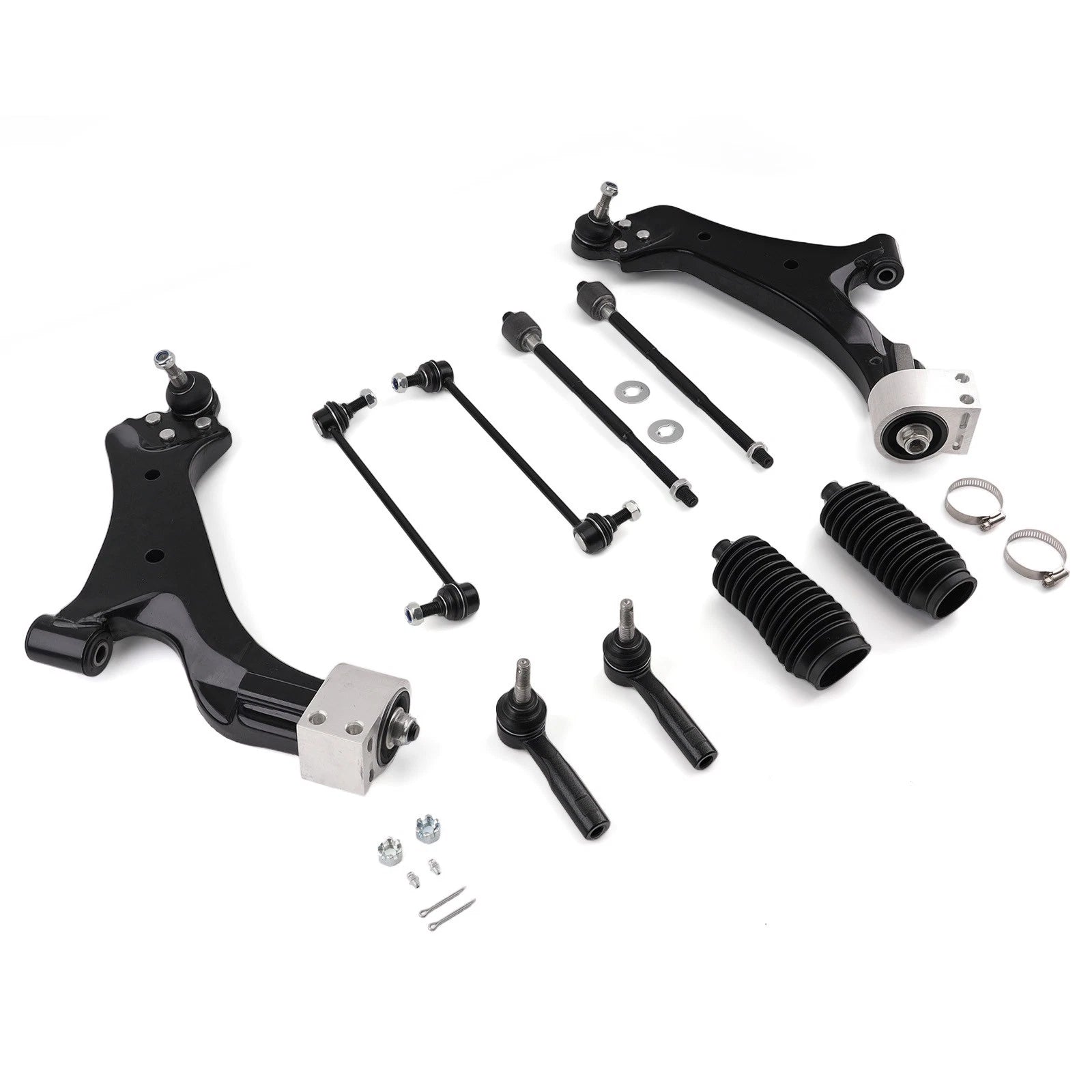 10pcs Front Lower Control Arms Sway Bar Tie Rods for Saturn Vue (2008–2009)