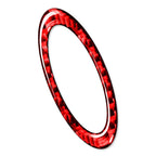 Red Steering Wheel Center Ring Cover Trim for Ford Fusion Mondeo (2013-2019)