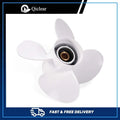 13 x 17 Outboard Propeller for Yamaha 50-130HP (15 Spline, 4 Blades, RH)
