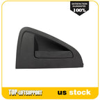 Set of 2 Rear Black Exterior Door Handles for Chevrolet Spark (2013–2016)
