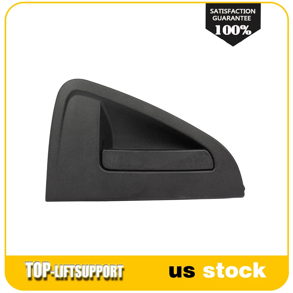 Set of 2 Rear Black Exterior Door Handles for Chevrolet Spark (2013–2016)