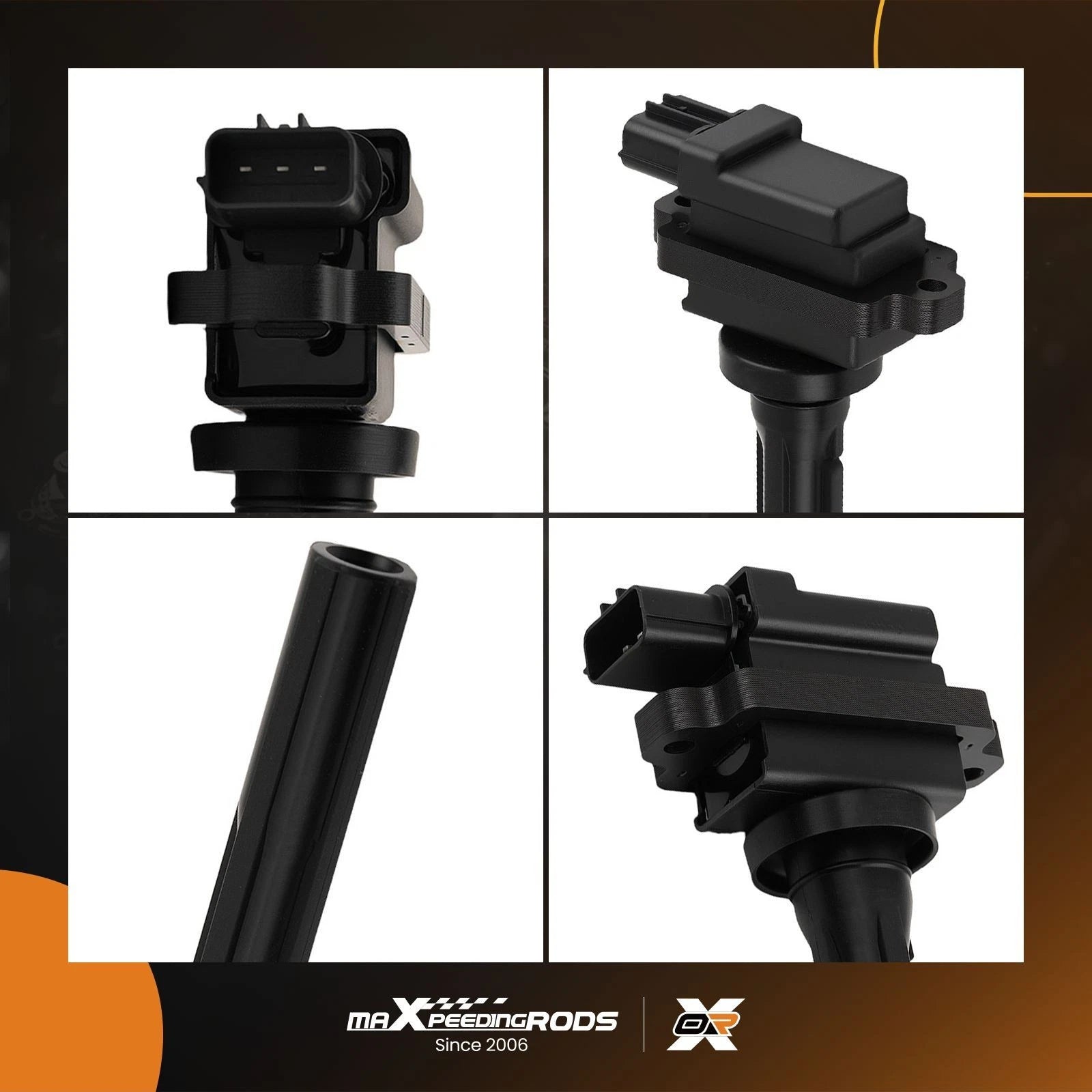 Ignition Coils Set for Chevrolet Tracker and Suzuki Grand Vitara (2001–2002)