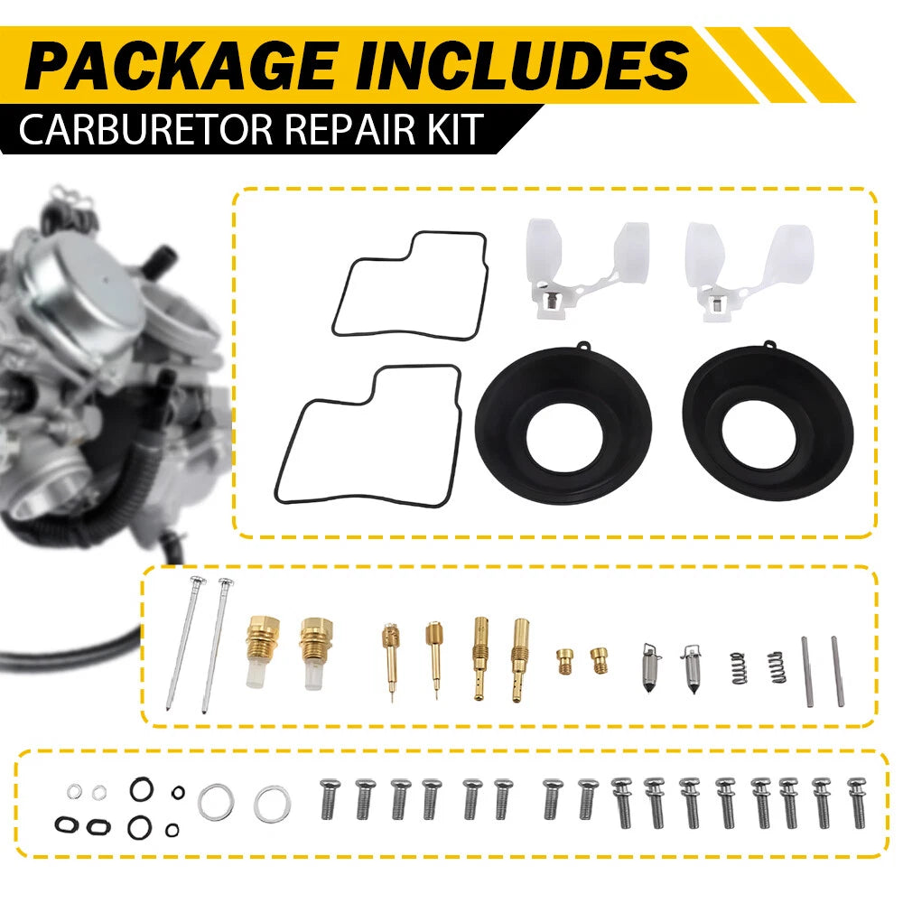 Carburetor Rebuild Repair Kit for Honda Shadow ACE 750 VT750CD Deluxe (1998–2003)