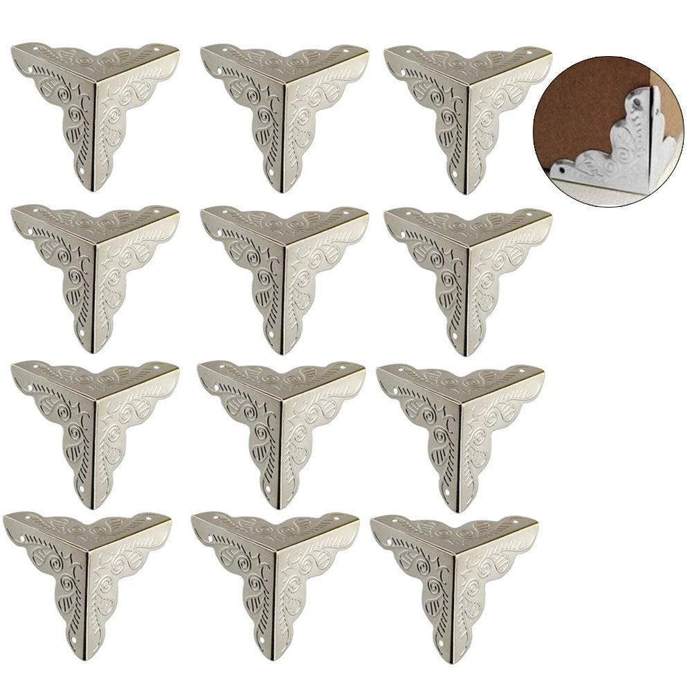 12Pcs 35mm Corner Protector for Jewelry Box Wood Case Edge Guard