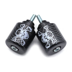 Skull Carbon Bar End for Honda CBR600RR CBR1000RR VFR800 RC51 CBR900RR (2003–2023)