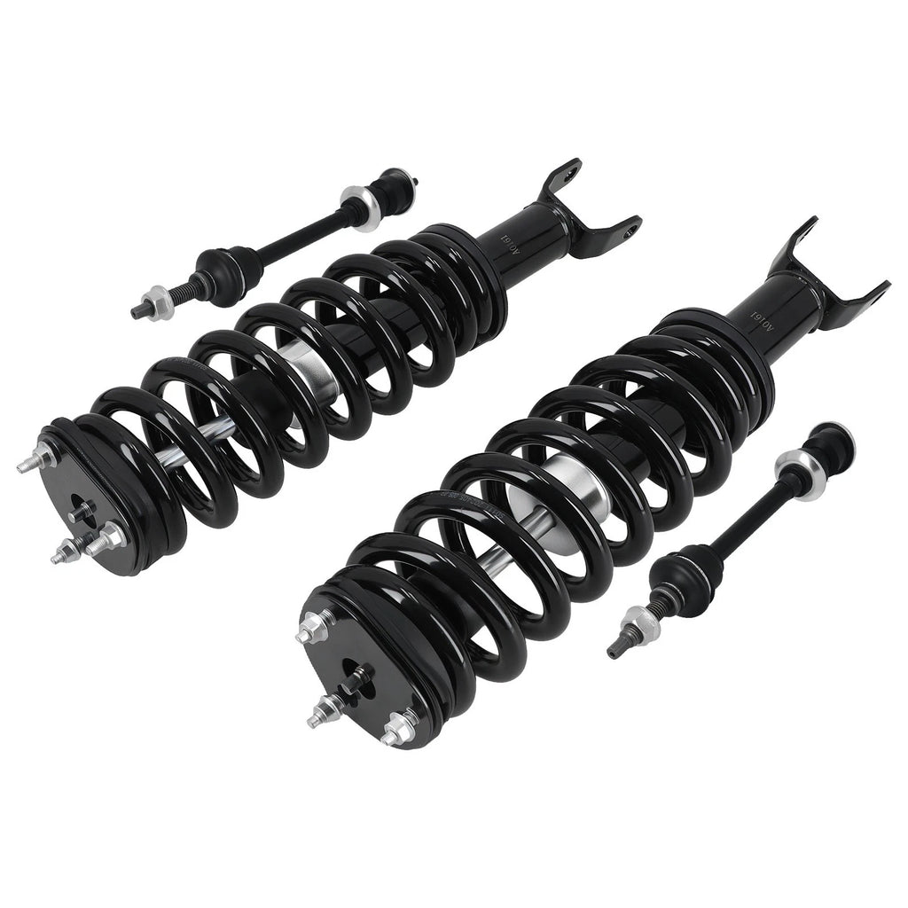 Set of 4 Front Strut Spring Assembly Sway Bars for Dodge Ram 1500 (2006–2008)