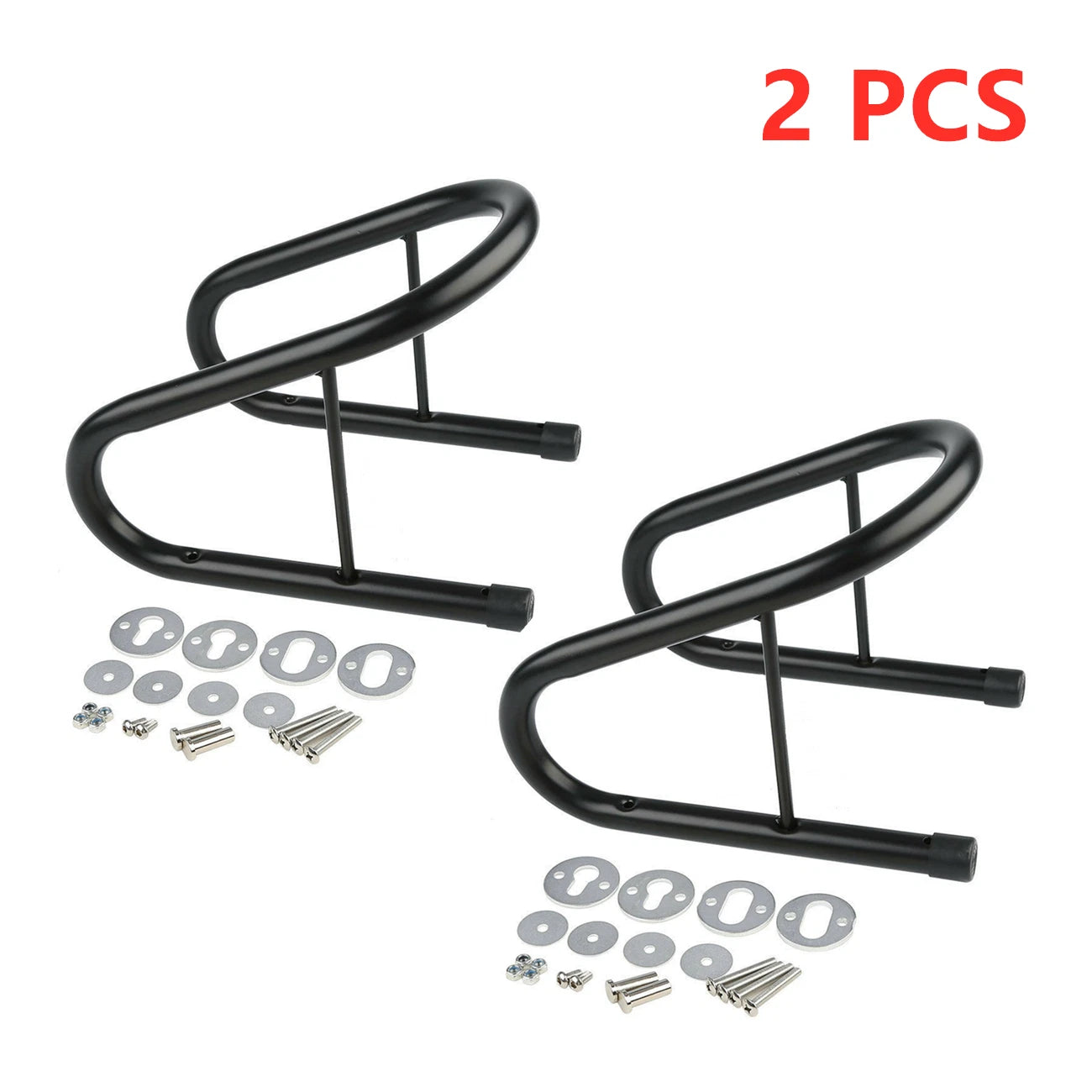 2X Wheel Chock Kit for Universal Fit (6.5" Wide)