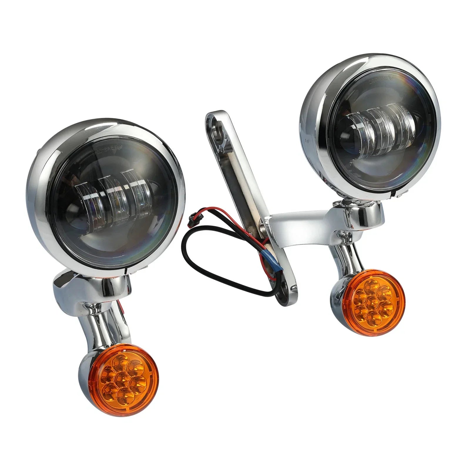 Fog Turn Signal Light Brackets for Harley Road Electra Glide (1994-2024)