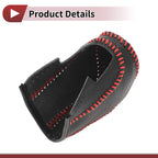 1 Pc Gear Shift Knob Cover for Honda Inspire (2023) Red Faux Leather