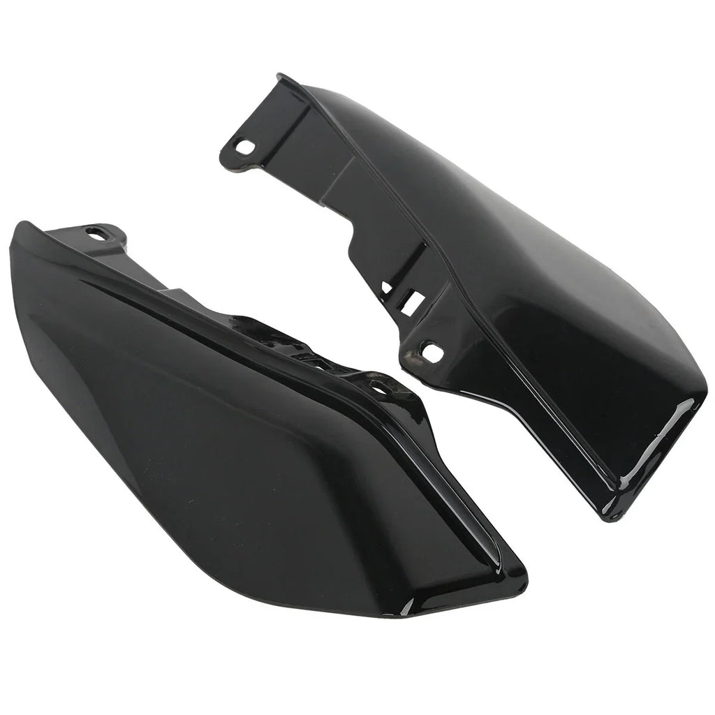 Black Mid-Frame Air Deflectors for Harley Touring Road Street Glide (2009-2023)