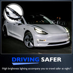 2X LED Headlight Lamps for Tesla Model 3 Y (2021-2023)