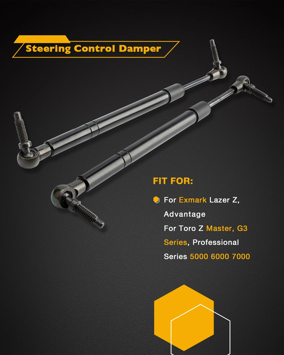 Steering Shock Damper for Exmark Lazer Z Toro Z Master G3 (2014-2023)
