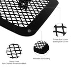 Upper Stainless Black Mesh Grille for Nissan Maxima (2009-2014)