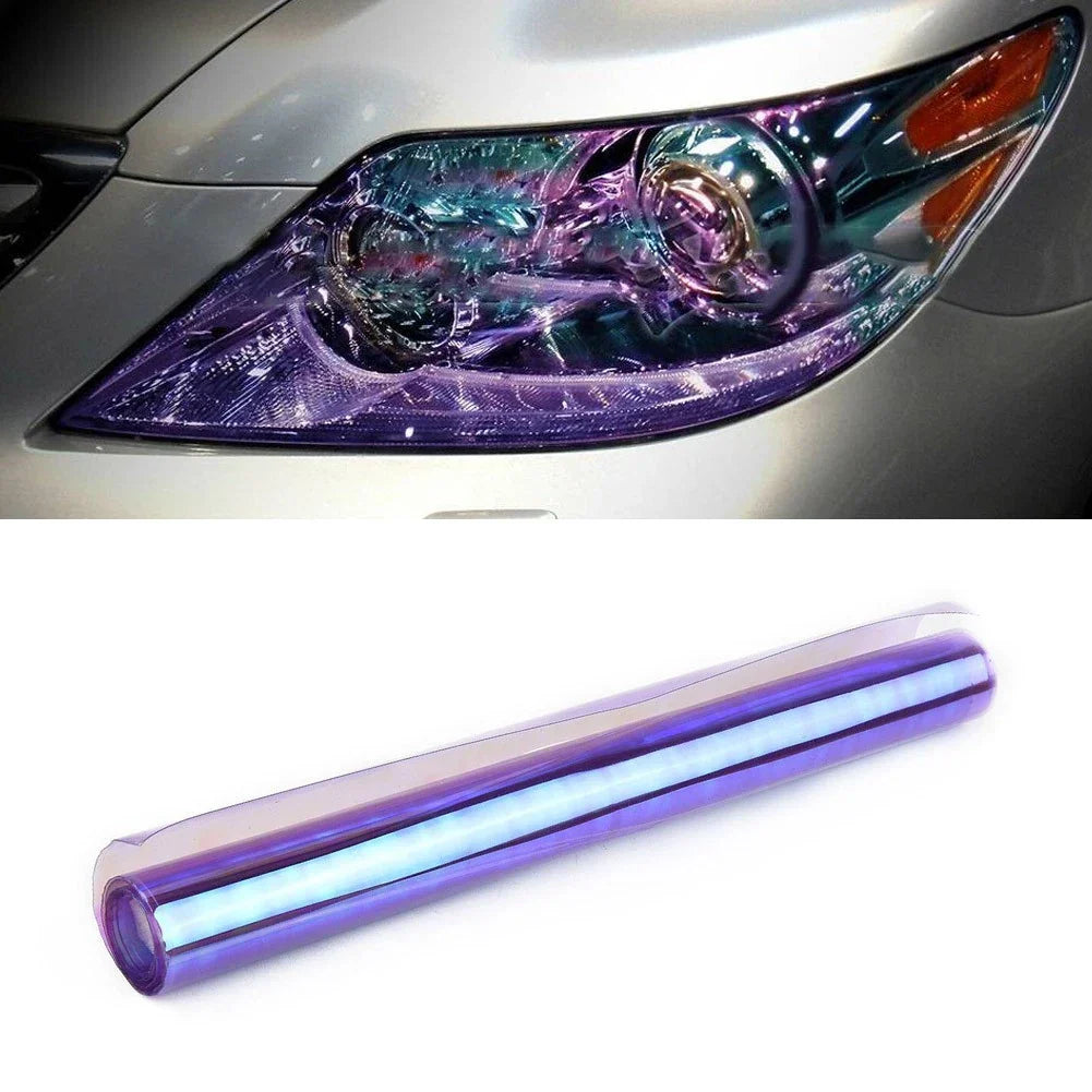 Headlight Taillight Fog Gloss Vinyl Tint for Vehicle