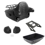 Trunk Rack Backrest Speakers Mount for Harley Street Glide (2014–2026)