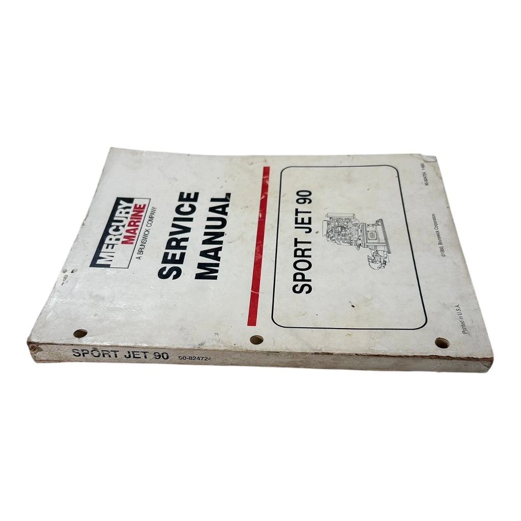 Service Manual for Mercury Marine Sport Jet 90 (1993) 90-824724