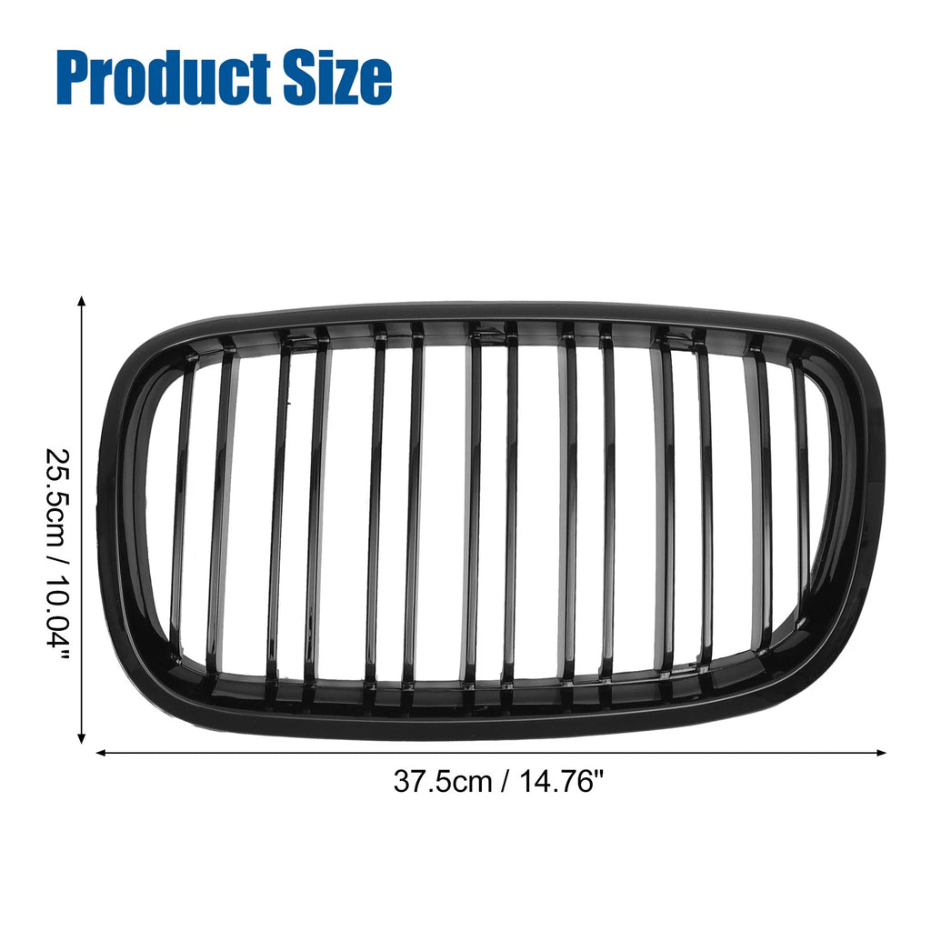 Set of 2 Front Hood Bumper Grille for BMW X5 X6 E70 (2007–2013)